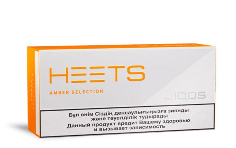 IQOS Heets Amber Selection from Kazakhstan